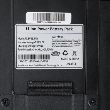 72V 40Ah Battery for Daytona